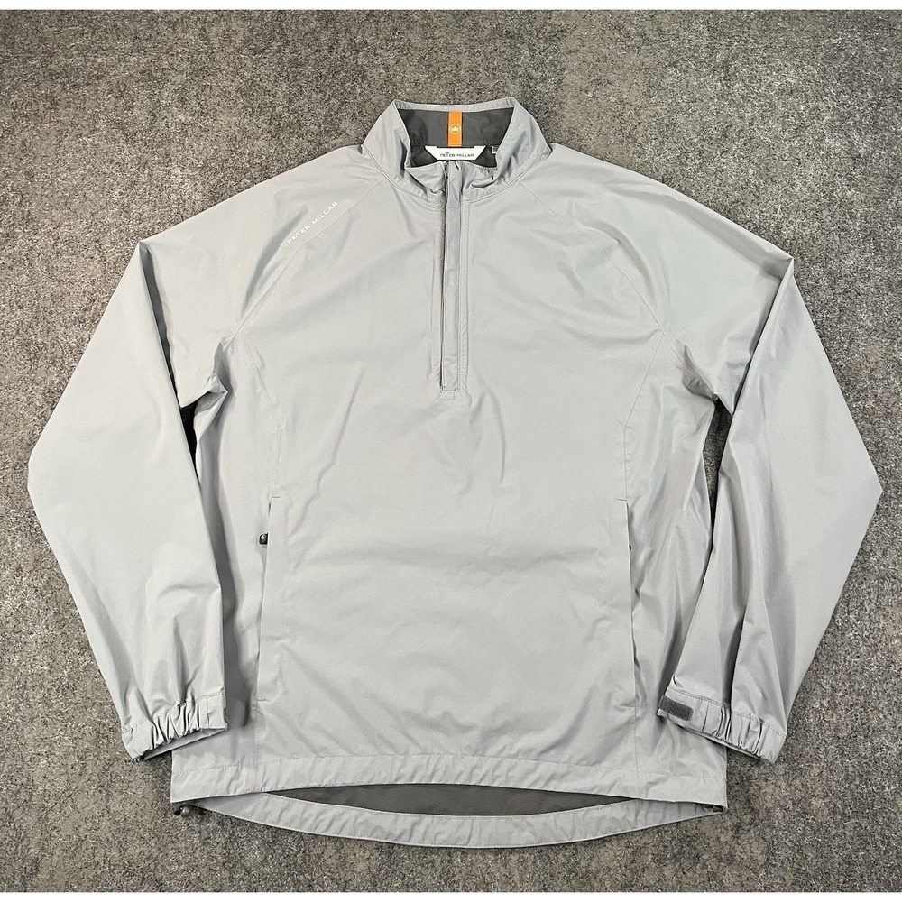 Peter Millar Hyperlight Shield Half Zip Mens M Go… - image 1
